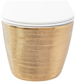 WC csésze Carlo Flat Brush Gold