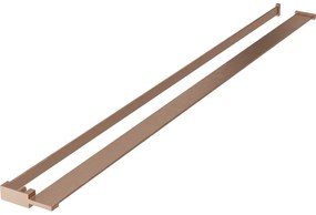 Mexen tartozékok, polc/törülközőtartó zuhanyparavánhoz (max. 140cm), réz matt, 800-02-65