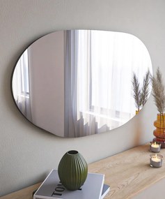 Vanomi tükör, fekete, 52 cm