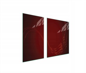 Ăveg TƱzhelyvĂ©dĆ FĆzĆlap 90x52 Piros Edzett Ăveg