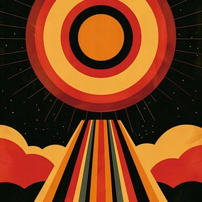 Poszter 20x20cm Vitalitás sugarai