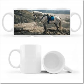 Fotó bögre Ló expedíció a hegyekbe