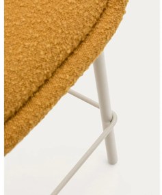 Mustársárga bárszék (ülésmagasság 65 cm) Aimin – Kave Home