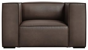 Barna bőr fotel Madame – Windsor & Co Sofas