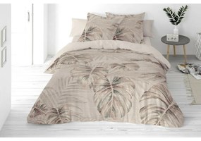 Monstera pamut és len keverékből készült ágyneműhuhuat, 160 x 200 cm, 2 db 70 x 80 cm