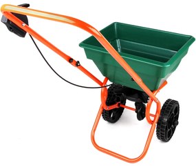 SEED szórókocsi, 25l, zöld/narancs Gardebruk