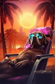 Poszter 53x81cm Nyár stílus