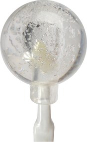 Karácsonyfa fényfüzér 20 LED-es gömbök meleg fehér