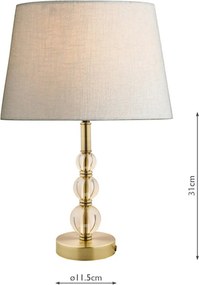 Laura Ashley Selby 3730931-Q Asztali lámpa IP20