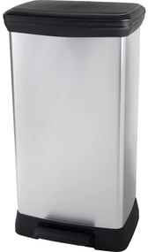 Curver Hulladékgyűjtő DECOBIN Duo 23L+23L, ezüst