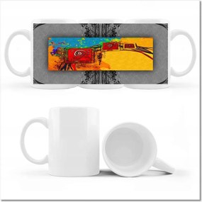 Fotó bögre Színes tekintet