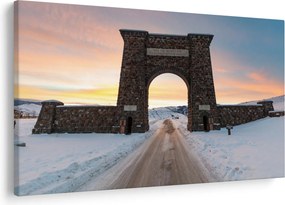 A kapu képe, Yellowstone (90x60 cm)