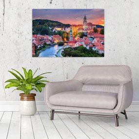 Kép - Český Krumlov (90x60 cm)