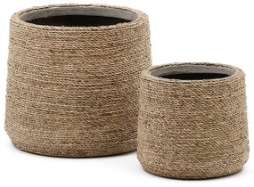 Cement kaspó szett 2 db-os ø 35 cm Sigal – Kave Home