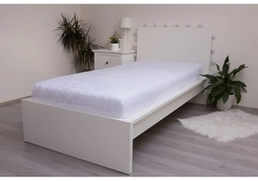 Fehér gumis mikroplüss lepedő 180x200 cm – Jerry Fabrics