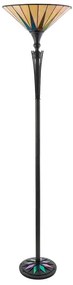 Endon 64042 - Tiffany DARK STAR állólámpa 1xE27/60W/230V, átm. 42 cm