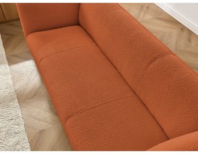 Narancssárga buklé kanapé 242 cm Giorgia – Bobochic Paris