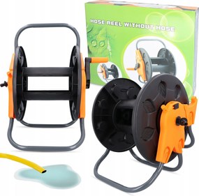 Kerti Tömlődob 1/2'' 60 m Állvány Összecsukható Könnyű Solid Ib