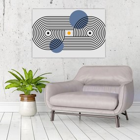 Kép - Minimalista absztrakció N⁰3 (90x60 cm)