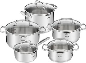Rozsdamentes acél edény készlet 10 db-os DUETTO+ G719SA55 – Tefal