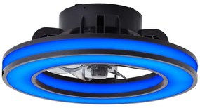 Brilliant - LED RGBW Dimmelhető mennyezeti ventilátor MONDELLO LED/26W/230V + távirányító