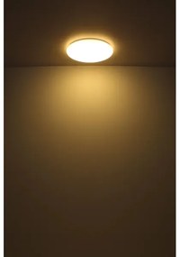 Globo 41261-24 - LED Mennyezeti lámpa ECLYPSE LED/24W/230V átm. 49,5 cm fehér