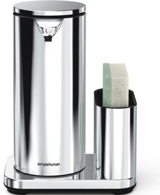 Simplehuman Érintésmentes adagoló szivaccstartóval414 ml, rozsdamentes acél, fényes