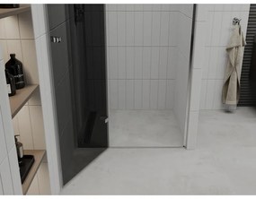 Mexen ROMA zuhany nyíló ajtó zuhanykabinhoz 100 cm, szürke, 854-100-000-01-40
