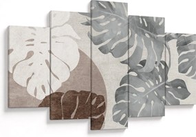 Kép - Design levelekkel (150x105 cm)
