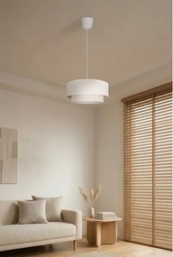 Brilagi - LED kábeles függőlámpa BOHO ECO 1xE27/10W/230V átmérő 40 cm krémszínű
