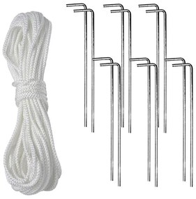 Party sátor fehér színben, 3 méretben-3x6 méteres
