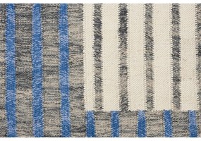 Kék-barna pamut szőnyeg 200x300 cm Hampton – Dutchbone