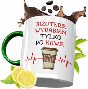 Zöld Bögre Ékszerésznek Születésnapi Ajándék fényképes nyomtatással