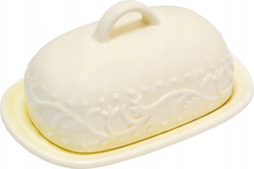 Ecru kerámia vajtartó olcsón!!!