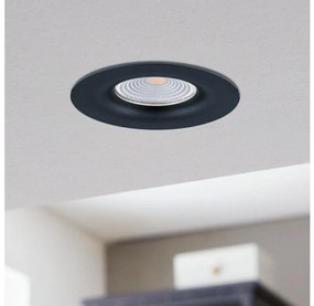 Eglo 33996 - LED Dimmelhető beépíthető lámpa SALICETO LED/6W/230V fekete