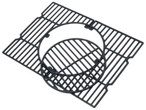 Faszenes grillsütő fekete