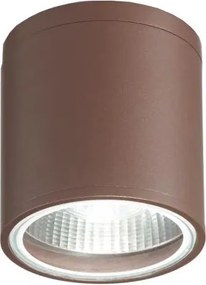 Ideal Lux - Kültéri spotlámpa GUN 1xGU10/28W/230V átm. 11 cm IP55 barna