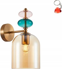 Busco fali lámpa WL-30263-1B-BRO-AMB Italux