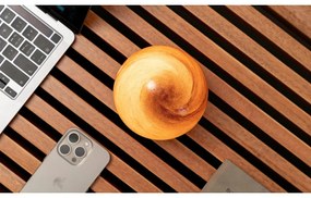 Sötétbarna USB fénydekoráció ø 12 cm Sand Storm – Gingko