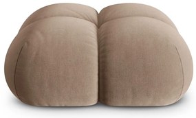 Barna bársony lábtartó Loretto – Cosmopolitan Design