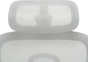 Irodai szék, világosszürke/szürke, teherbírás 150 kg, ERMEN