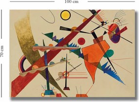 Vászonkép, 70×100 cm – 70100KANDINSKY003