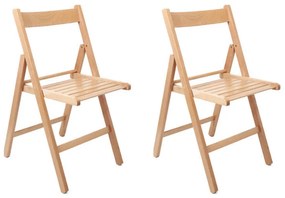 Tatti Összecsukható Bükkfa szék Natur - 2db N