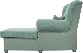 Mentazöld kordbársony heverő Lord – Ropez