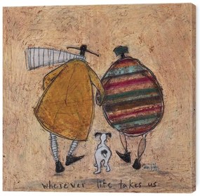 Vászonkép Sam Toft - Wherever Life Takes Us