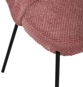 Étkezőszék garnitúra Bouclé CT-W1077 PINK2, 4 db