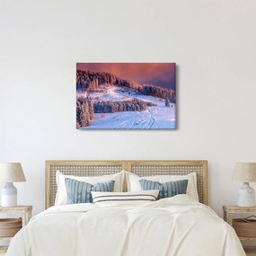 Egy kép egy téli tájról (90x60 cm)