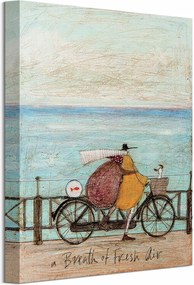 Sam Toft Egy lehelet friss levegő festmény 30x40 cm