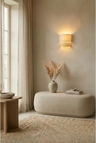 Brilagi - LED fali lámpa BOHO ECO 1xE27/10W/230V krémszínű