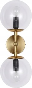 Dorado fali lámpa gömbök sárga és arany árnyalatok E14 Light prestige